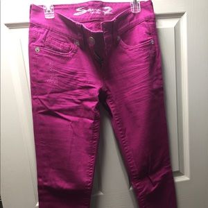 Seven cropped pants. Size 6